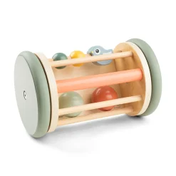 Rouleau d'éveil avec miroir - Birdee - Multicolore