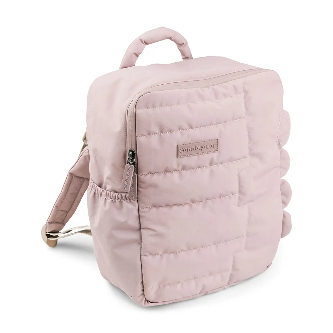 Sac à dos matelassé enfant - Croco - Rose - 9,6 L