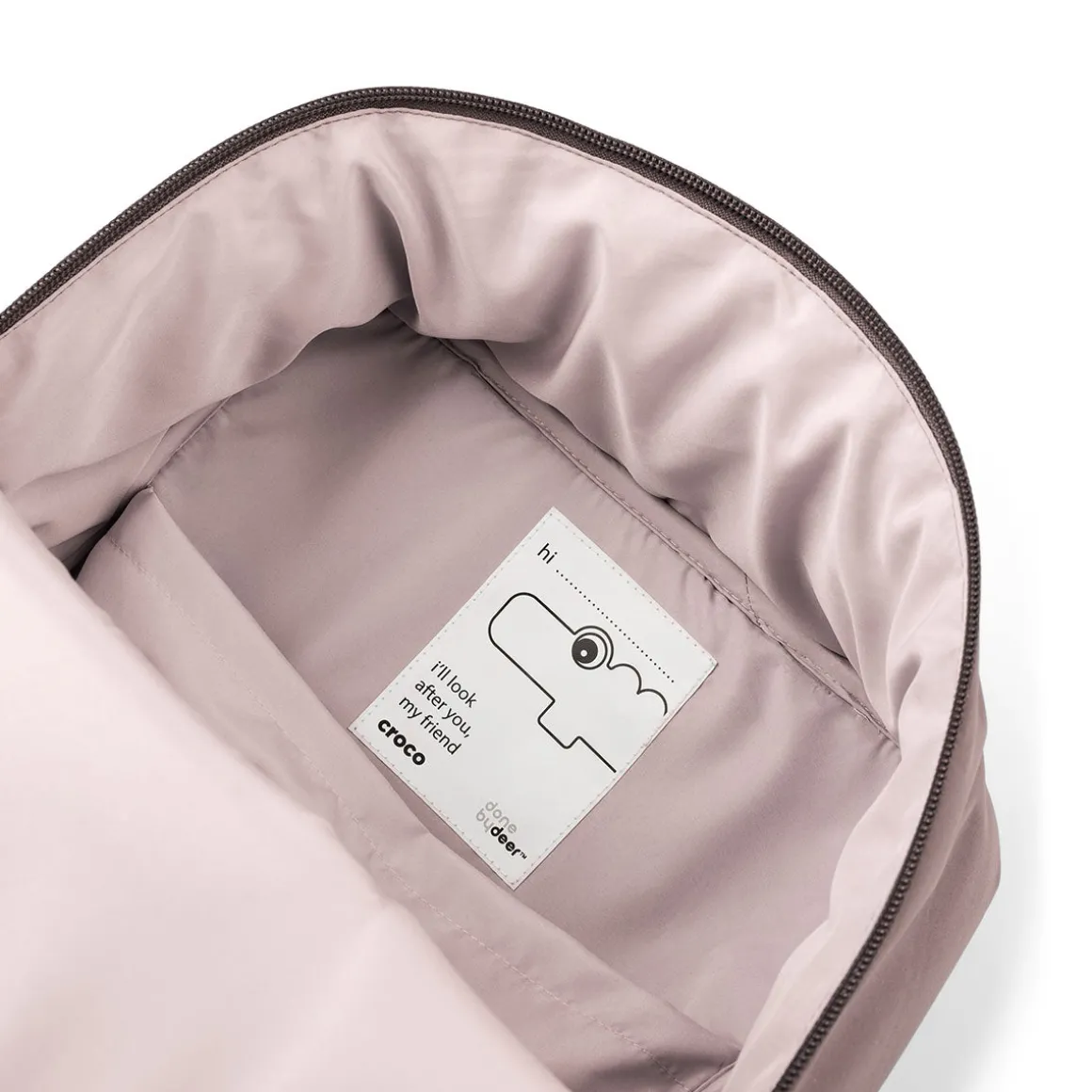 Sac à dos matelassé enfant - Croco - Rose - 9,6 L