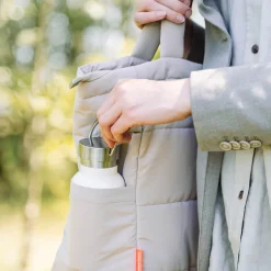 Sac à langer fourre-tout matelassé - Sable