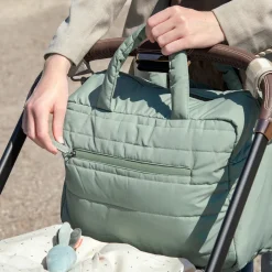 Sac à langer matelassé - Vert