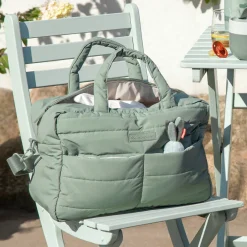 Sac à langer matelassé - Vert