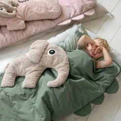 Sac de couchage matelassé - Croco - Rose