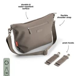 Sac de poussette - taupe