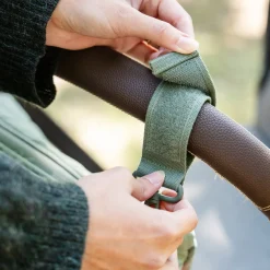 Sac de poussette matelassé - vert