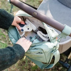 Sac de poussette matelassé - vert