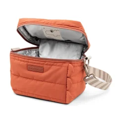 Sac isotherme matelassÈ - Croco - Papaye