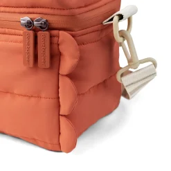 Sac isotherme matelassÈ - Croco - Papaye