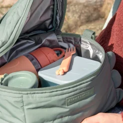 Sac isotherme matelassÈ - Croco - Vert