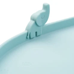 Set de table bord relevé silicone - Elphee - Bleu