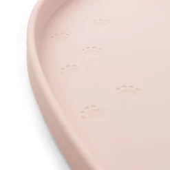 Set de table bord relevé silicone - Elphee - Rose