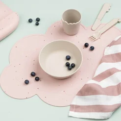 Set de table silicone - Confetti - Rose