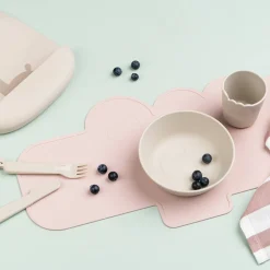 Set de table silicone - Croco - Rose