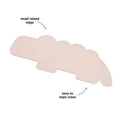 Set de table silicone - Croco - Rose