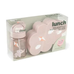 Set gourde et boîtes à goûter - Playground - Rose