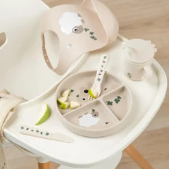 Stick&Stay assiette plateau - Tiny farm - Sable