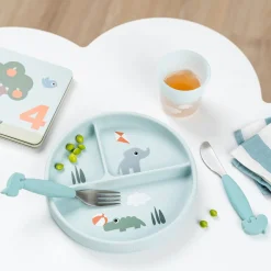 Stick&Stay assiette plateau - Playground - Bleu
