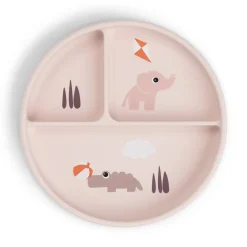 Stick&Stay assiette plateau - Playground - Rose