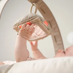 Support avec cartes de motifs contrastés - Deer friends - Sable