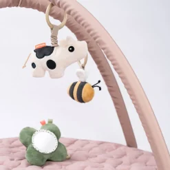 Tapis d'éveil - Tiny farm - Rose