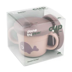 Tasse d'apprentissage foodie - Wally - Rose