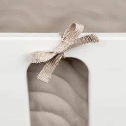 Tour de lit matelassé nouettes - Waves - Moutarde